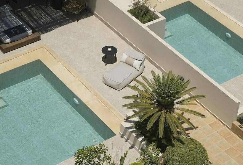 Люкс с Бассейном, Asterion Suites & Spa   Designed For Adults