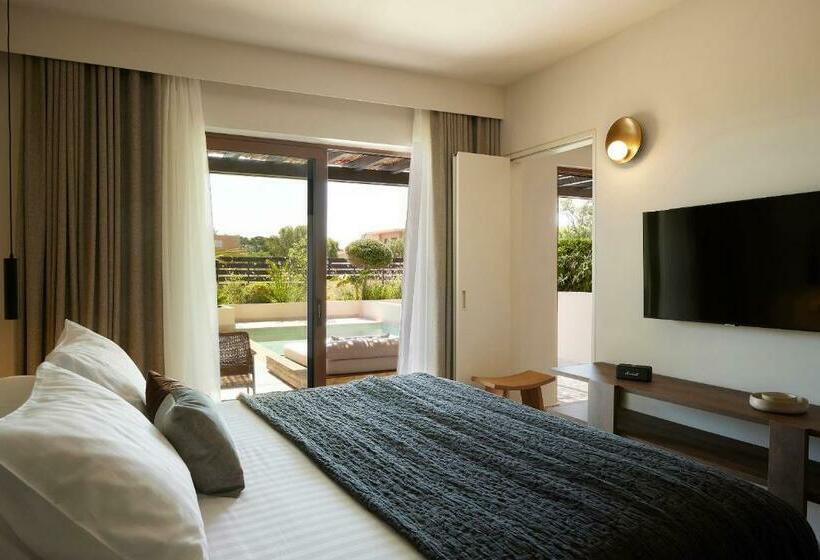 Люкс с Бассейном, Asterion Suites & Spa   Designed For Adults