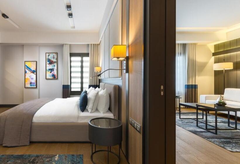 带大床的豪华间, The Fortyfive Business Hotel & Spa