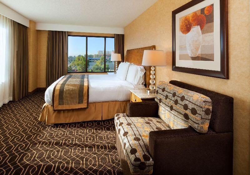 Büyük Çift Kişilik Yataklı Süit, Doubletree Suites By Hilton Anaheim Rsrt   Conv Cntr