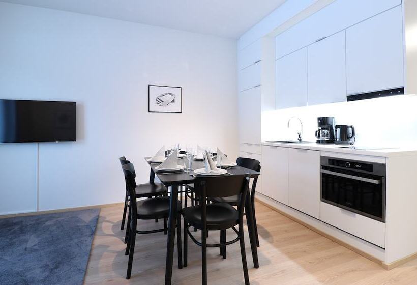 침실 2개 아파트, Forenom Aparthotel Tampere Kaleva