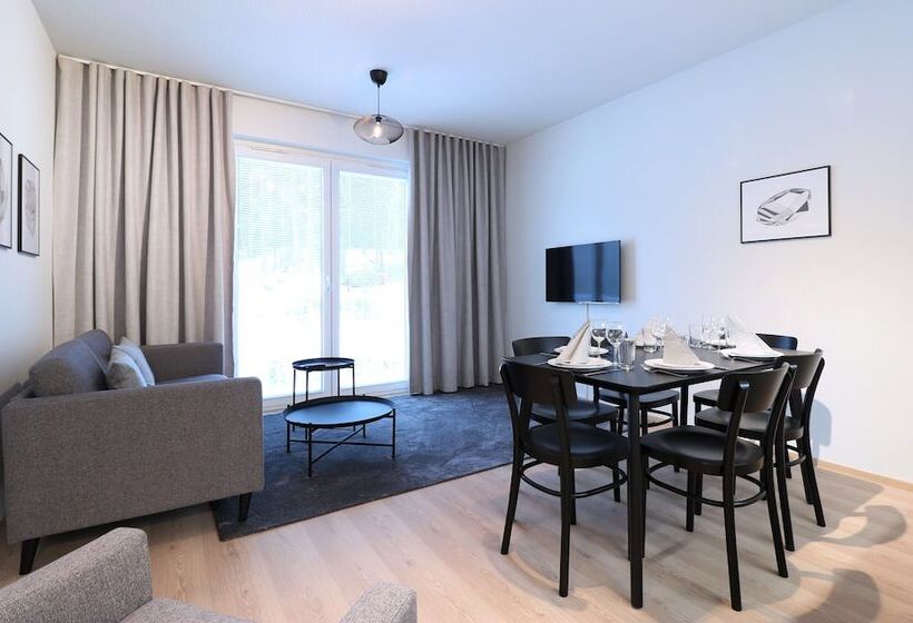 침실 2개 아파트, Forenom Aparthotel Tampere Kaleva