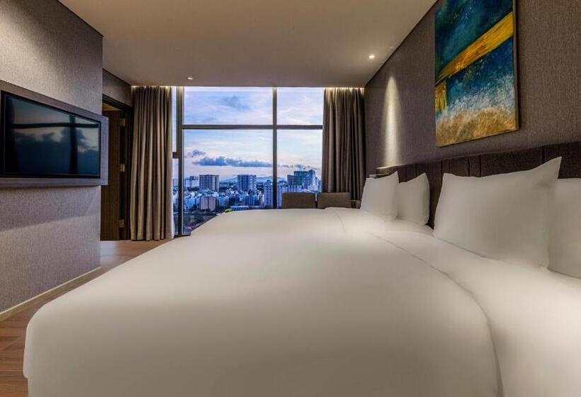 اتاق لوکس با چشم‌انداز دریا, Premier Pearl Hotel Vung Tau