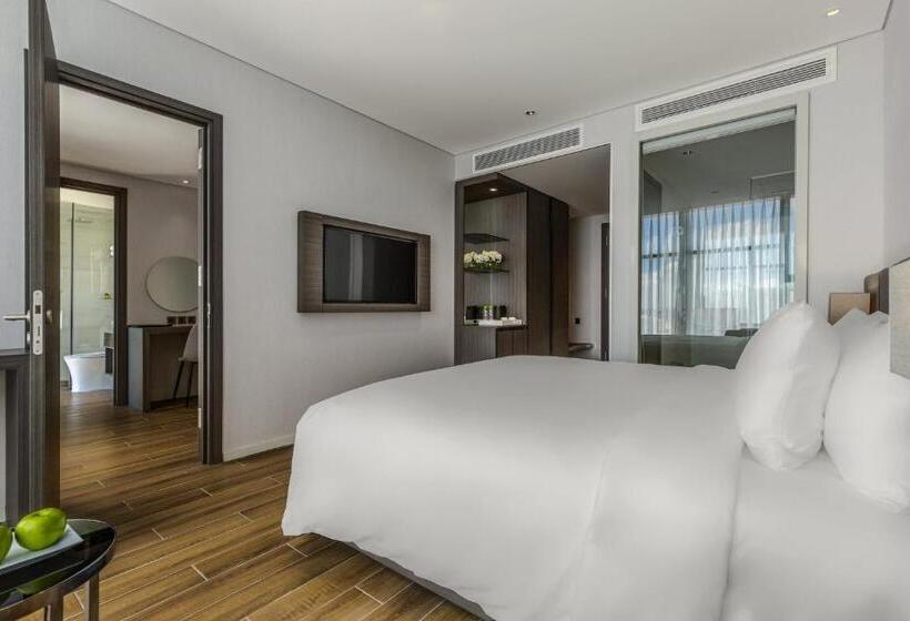 اتاق‌ استاندارد تودرتو با چشم‌انداز دریا, Premier Pearl Hotel Vung Tau