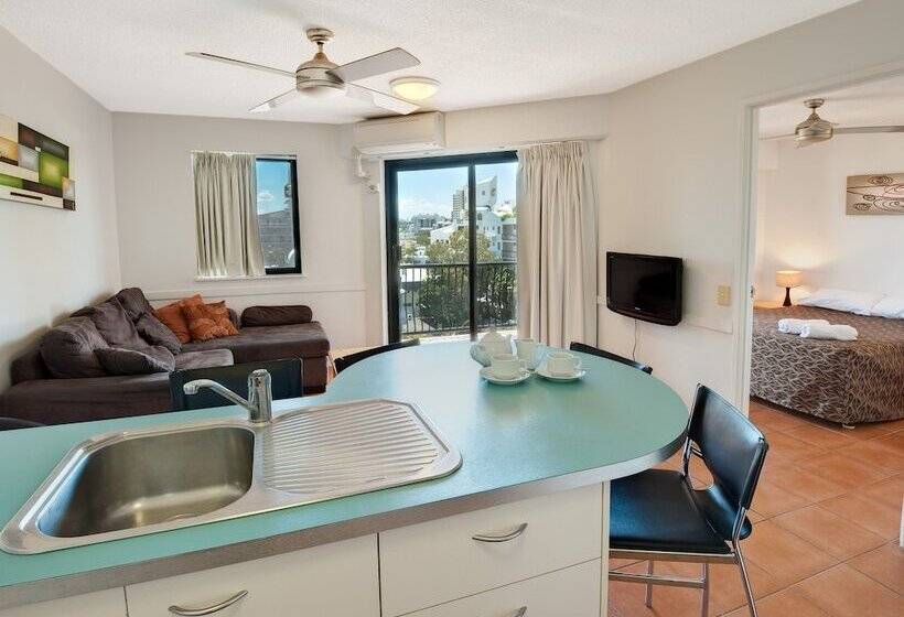 带2个卧室的公寓, Nautilus Resort Mooloolaba