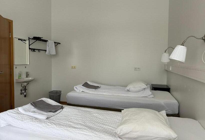 اتاق استاندارد با سرویس بهداشتی مشترک, Kanslarinn Hostel