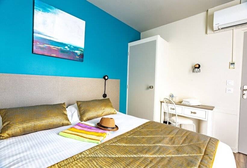 Номер Стандарт, Hôtel Restaurant Le Grand Large   Face à La Plage   Ile De Ré