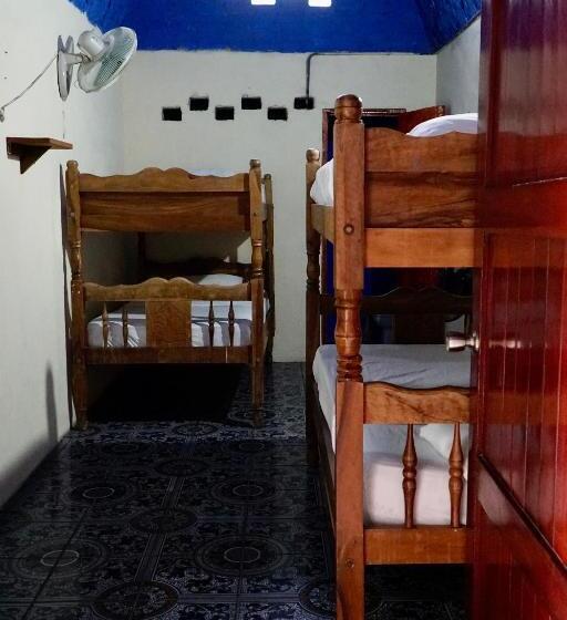 Кровать в Общей Комнате, Hostal Los Chamos