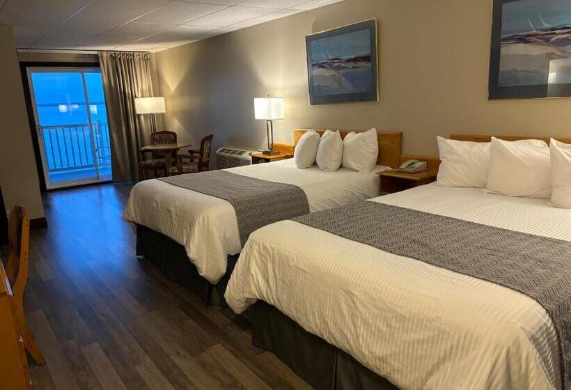 חדר סטנדרט לארבעה נוף לים, Motel Vue Belvédère