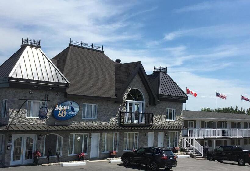 스탠다드 4인용 룸 바다전망, Motel Vue Belvédère