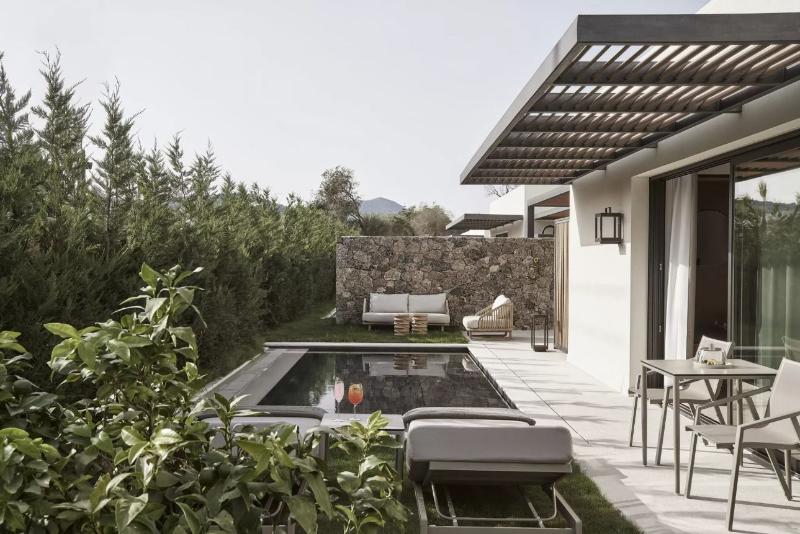 Люкс с Бассейном, The Olivar Suites