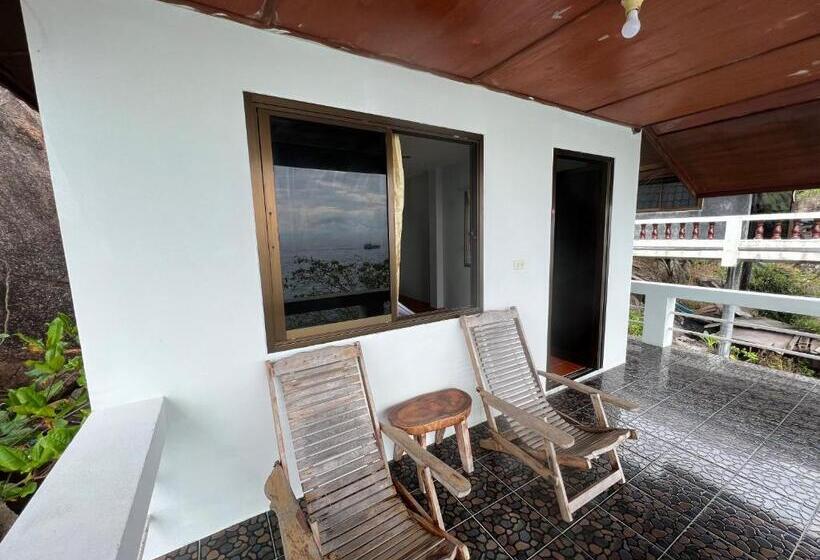 اتاق لوکس با بالکن و چشمانداز دریا, Char Bungalows