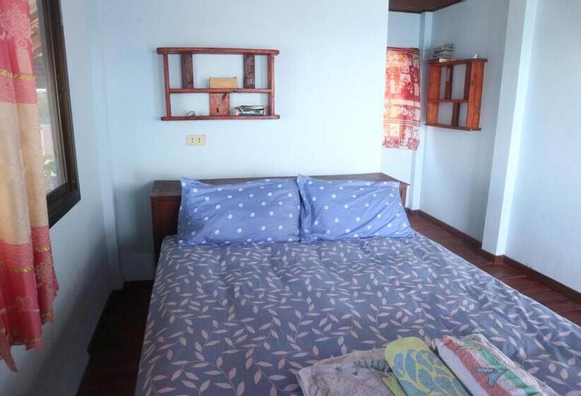 اتاق لوکس با بالکن و چشمانداز دریا, Char Bungalows