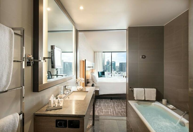 디럭스 룸, Pan Pacific Melbourne