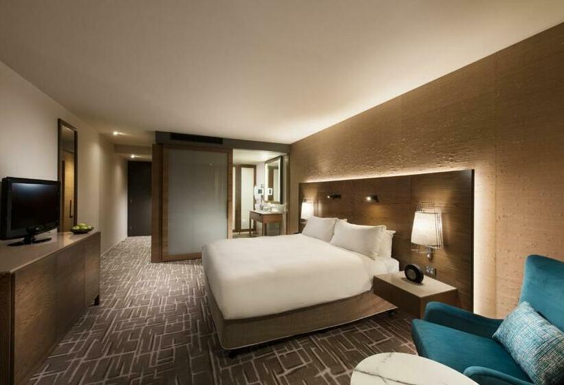 클럽 룸 킹침대, Pan Pacific Melbourne