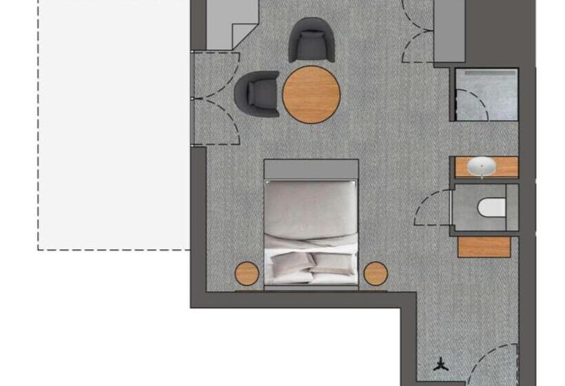 Студия Deluxe, Chalets Franciska Major, Pro Village