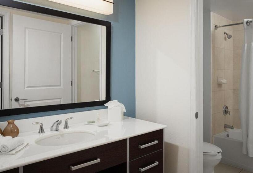 キングサイドベッドのスタンダードワンルーム, Residence Inn By Marriott Fort Lauderdale Intracoastal
