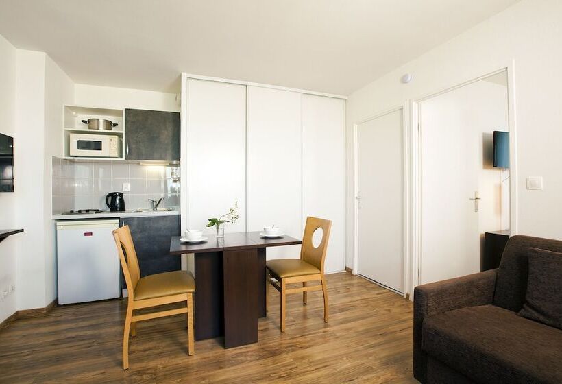 １ベッドルームアパートメント, Séjours & Affaires Caen Le Clos Beaumois