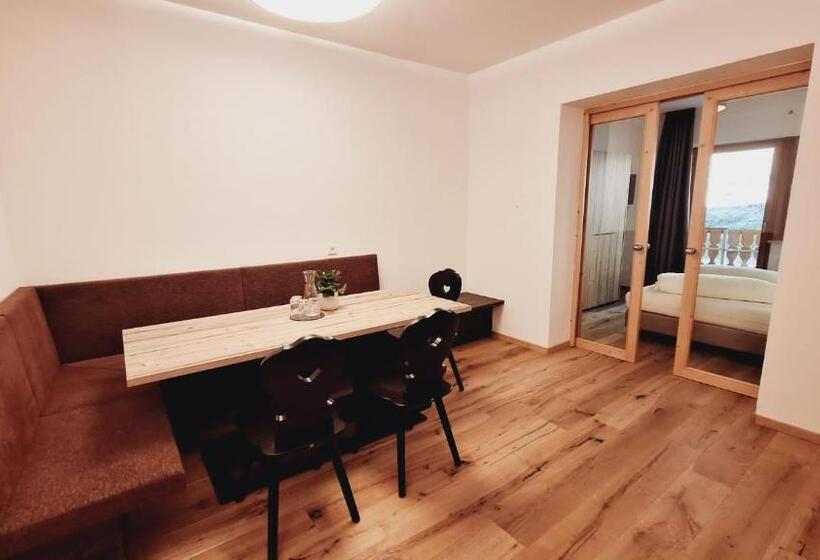 带1个卧室带观景的公寓, Alpenspitz Appartements   Garni   B&b