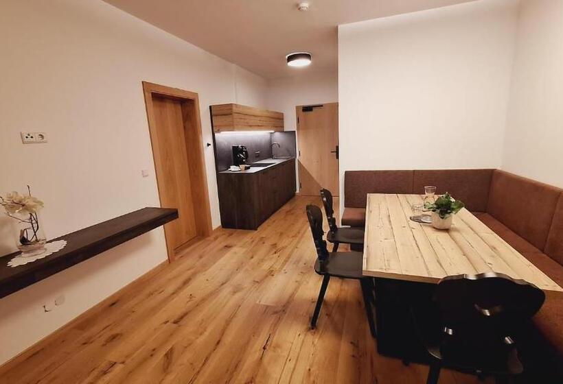 带1个卧室带观景的公寓, Alpenspitz Appartements   Garni   B&b