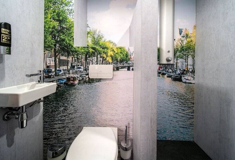 غرفة قياسية حمام مشترك, Princess Hostel Leidse Square Amsterdam