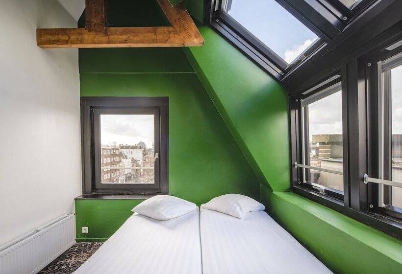 غرفة قياسية حمام مشترك, Princess Hostel Leidse Square Amsterdam