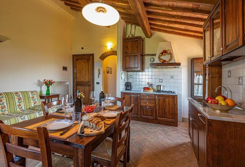 Апартаменты 1 Спальня, Agriturismo Casavaiano