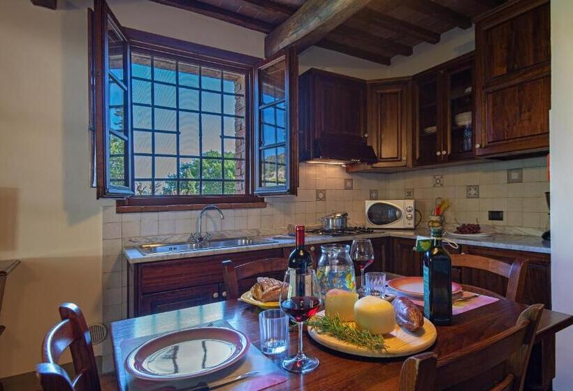 Апартаменты 1 Спальня Нижний Этаж, Agriturismo Casavaiano