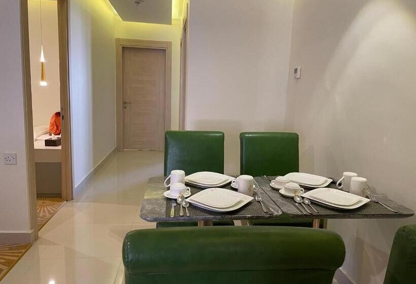 شقة ديلوكس غرفة واحدة, Wahaj Boulevard Hotel Apartmentوهج بوليفارد للشقق الفندقية