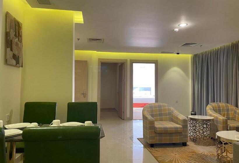 آپارتمان لوکس 1 خوابه, Wahaj Boulevard Hotel Apartmentوهج بوليفارد للشقق الفندقية