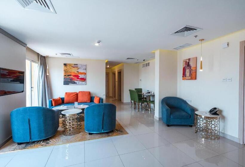 شقة ديلوكس غرفة واحدة, Wahaj Boulevard Hotel Apartmentوهج بوليفارد للشقق الفندقية