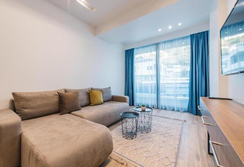 آپارتمان 1 خوابه با چشم‌انداز دریا, Atelier