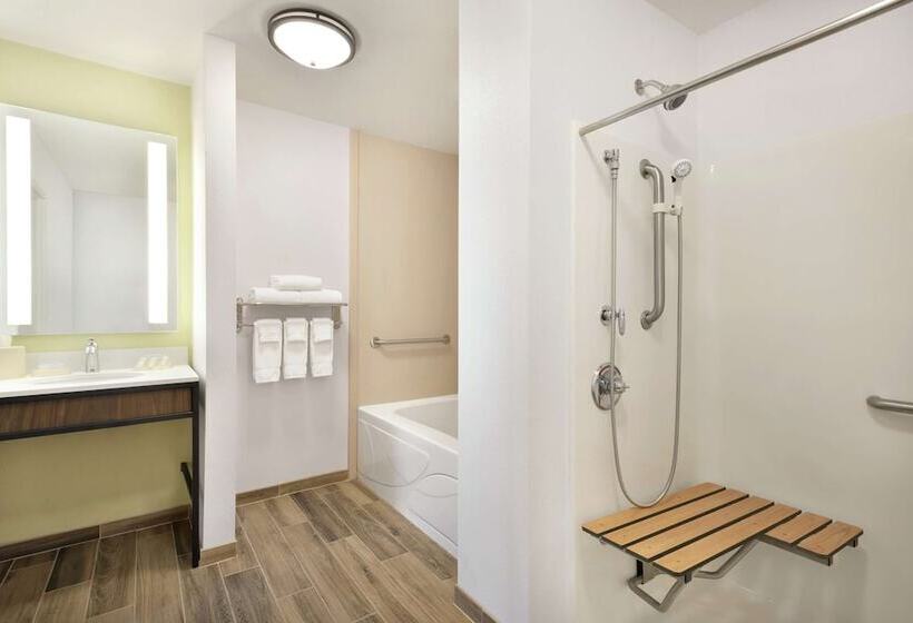 适合残疾人使用的标准间, Hilton Garden Inn Dubuque Downtown
