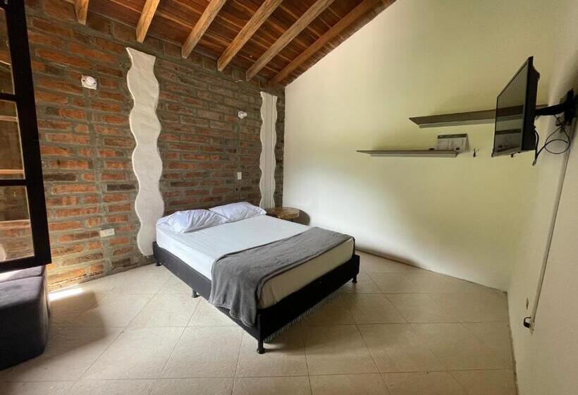 Standard room with outdoor bath, Finca Hotel Tierra Verde