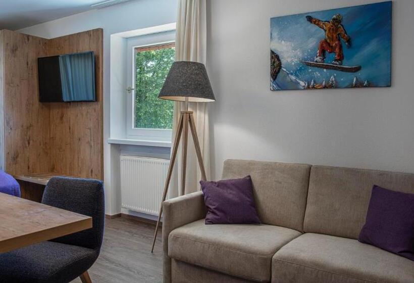 شقة غرفة واحدة, Aparthotel Chiemgaufuchs