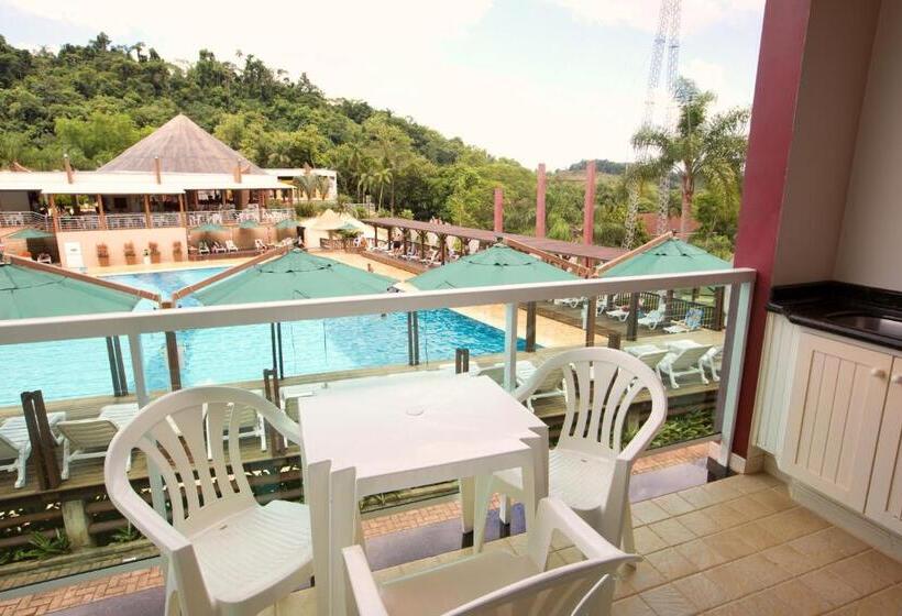 Апартаменты 1 Спальня, Villa Di Acqua Hotel Parque Cascanéia