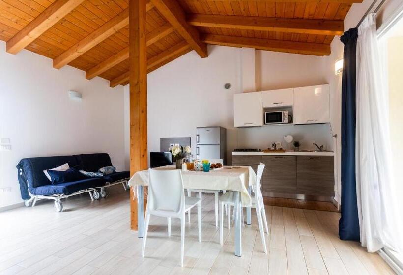 带露台的标准工作室, Residence Duna Rossa