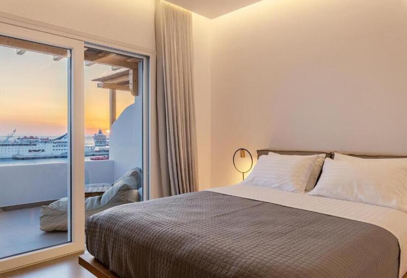Номер Deluxe Вид на Море, Avra Mykonos