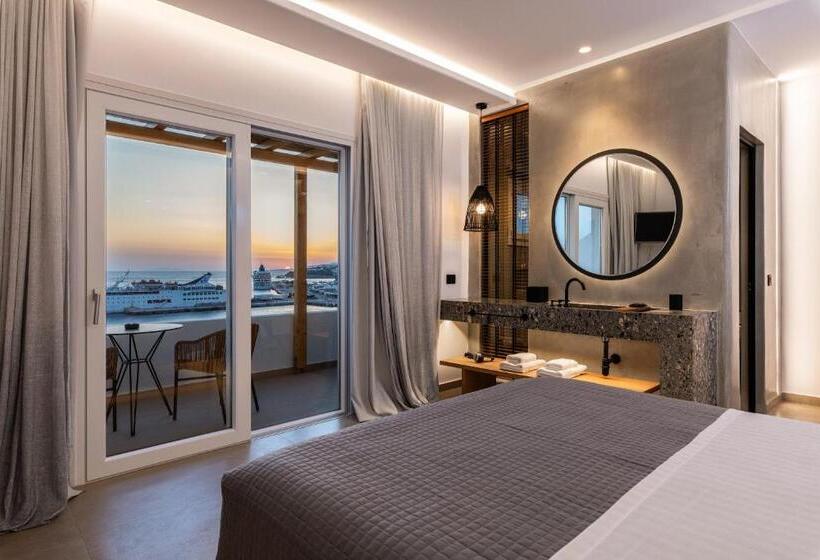 Номер Deluxe Вид на Море, Avra Mykonos