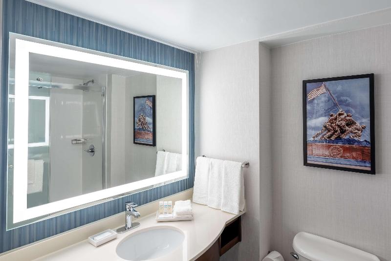 스탠다드 룸 킹사이즈 침대, Hilton Garden Inn Arlington/courthouse Plaza