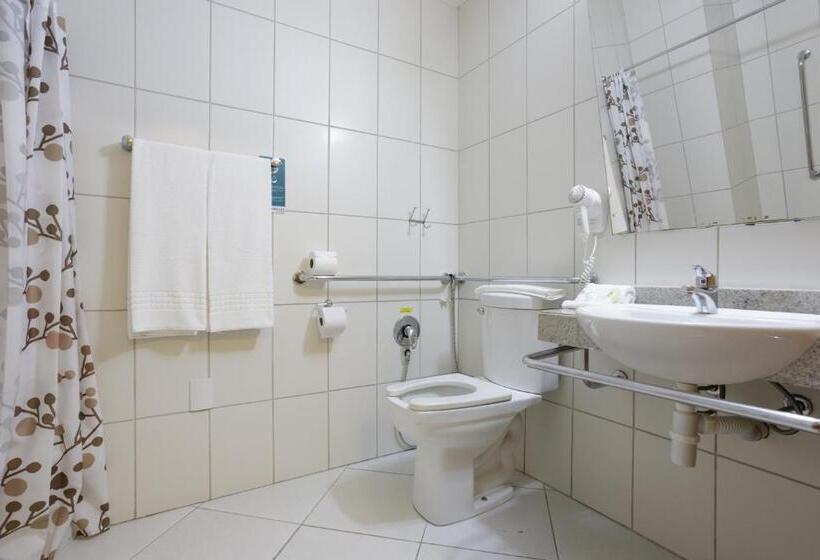 장애인을 위한 스탠다드 룸, Interclass Florianopolis