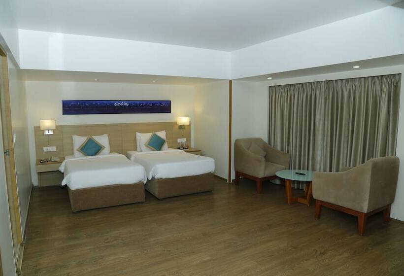 豪华房间, Sarovar Portico Rivera Ahmedabad