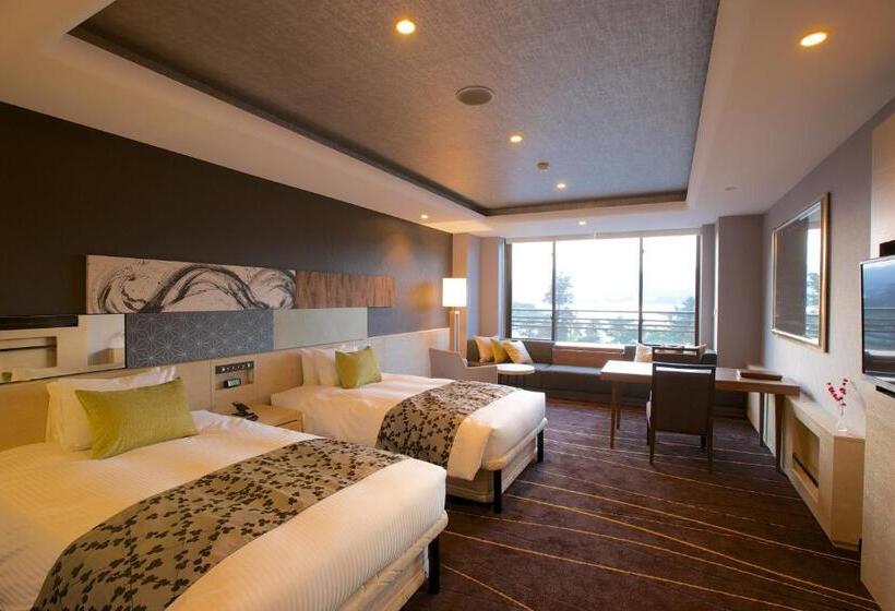 Номер Deluxe Вид на Море, Miyajima Grand Hotel Arimoto