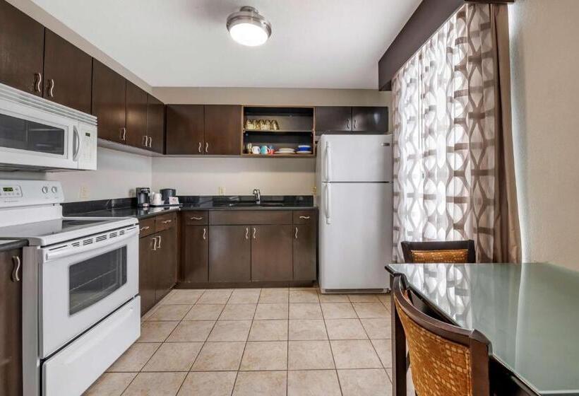 מיטת קינג בסוויטה, Best Western Plus Bradenton Gateway
