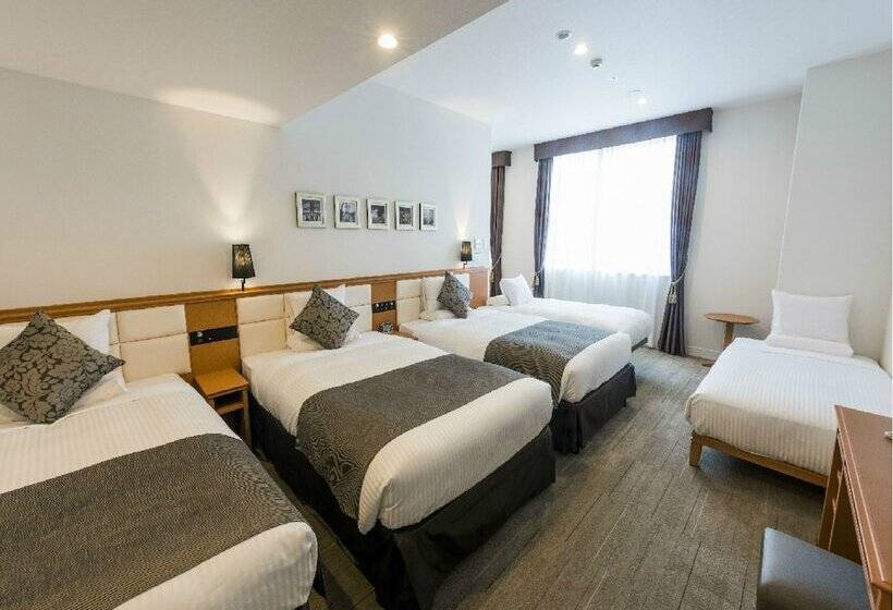 디럭스 트리플 룸, Mystays Sapporo Aspen