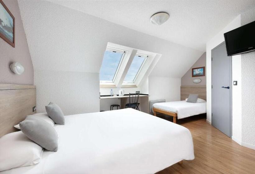 Номер Стандарт Трехместный, Brit Hotel Iroise Brest