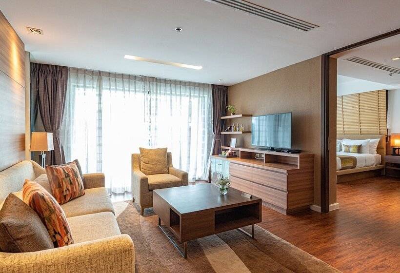 Suíte 2 Dormitórios, Summit Windmill Golf Suite Hotel At Suvarnabhumi