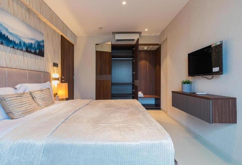 آپارتمان 1 خوابه, Ar Suites Jewels Royale   Koregaon Park Nx