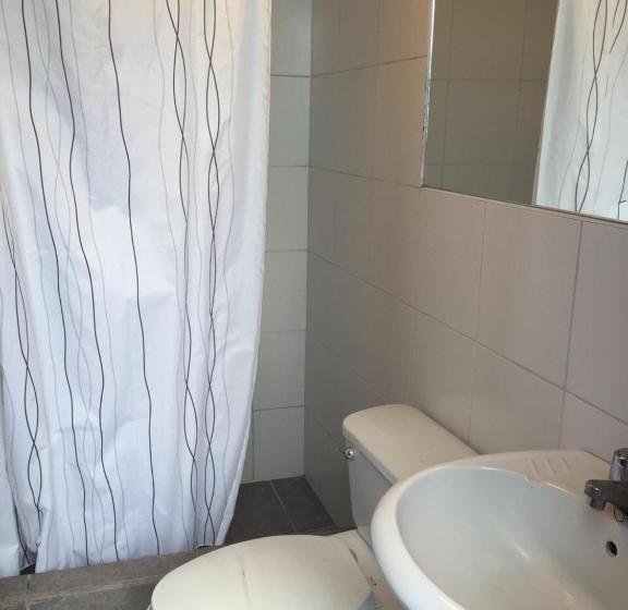 기본 룸 공용 욕실, Flying Dog Hostel Arequipa