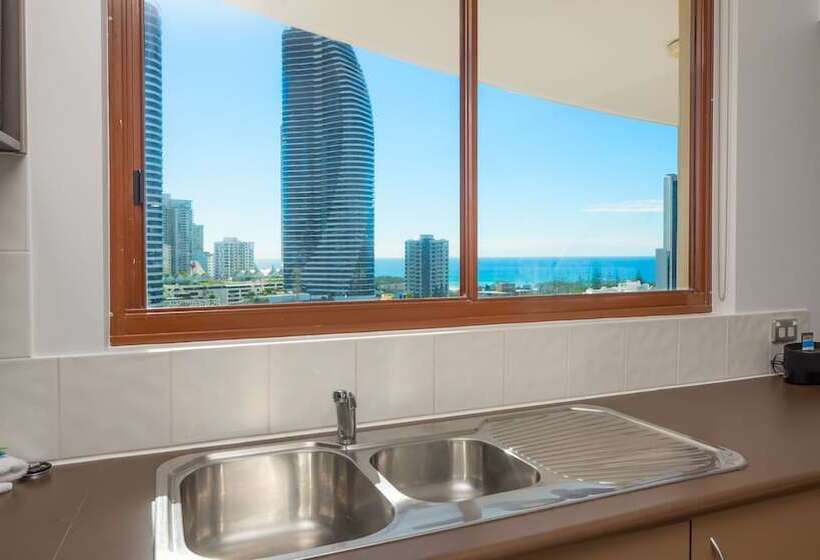 Апартаменты Пентхаус 1 Спальня, Broadbeach Savannah Resort